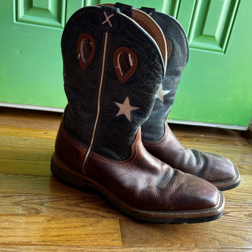 Men’s Twisted X Texas Flag Cowboy Boots